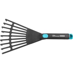 Grebla mini, pentru gradina, fibra de sticla, 9 dinti, 18x35 cm, Richmann foto