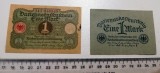 Cumpara ieftin LOT 2 BANCNOTE GERMANE / EIN MARK 1920 / 1922