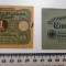 LOT 2 BANCNOTE GERMANE / EIN MARK 1920 / 1922