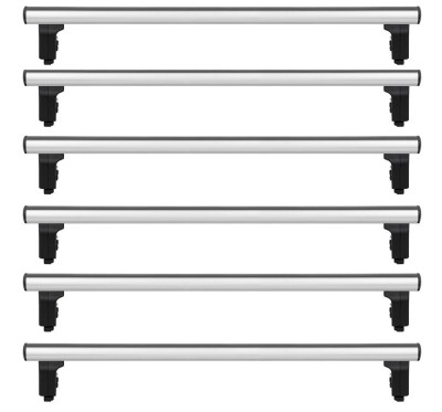 Bare transversale Mercedes Sprinter II (W906), model 2006-2018, L1,L2,L3,L4 - H1,H2,H3, Menabo Professional Airdyn foto