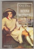 bnk ant Ovidiu Drimba - Dictionar de literatura universala . Scriitori , carti , personaje