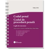 Codul penal. Codul de procedura penala. Legile de executare. Actualizat la 1 septembrie 2026 - Spiralat - Ioan-Paul Chis, Victor Vaduva