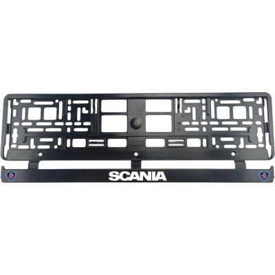 Set 2 bucati, suport numar inmatriculare, Scania foto