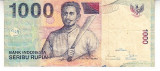 M1 - Bancnota foarte veche - Indonezia - 1000 rupii - 2000
