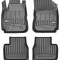 Set Covorase Auto Cauciuc Negro Citroen C4 Cactus 2014&rarr; Crossover Pro Line Tip Tavita 3D 3D408173