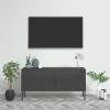 Gossi comoda tv, antracit, 105x35x50 cm, otel