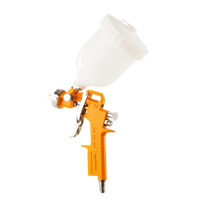 990GA Pistol vopsea plastic compresor rezervor plastic ROTOR Innovative ReliableTools