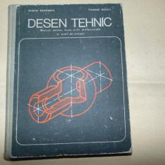 Desen tehnic-manual ptr.licee,scoli profesionale si scoli de maistri anul 1975