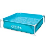 Piscina pentru copii Intex Mini Frame 122x122x30 cm, 342 L, albastra