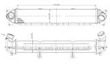 NRF 309060 Intercooler, compresor