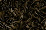 Tablou Canvas Abstract cu Valuri Texturate &icirc;n Tonuri de Maro &Icirc;nchis, 39 x 26 cm, CMCLASS