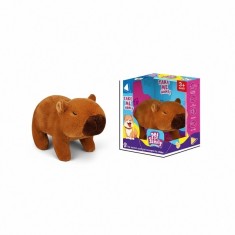 Jucarie interactiva de plus Capibara cu sunete