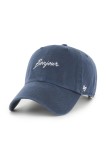 47 brand șapcă de baseball din bumbac Phrase Base Runner Icon culoarea bleumarin, uni, XX-BSRIC1411GWS-NYL