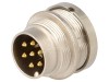 Conector M16 Lumberg Soclu 7 Pini IP68 Tensiune 250V Curent 5A Montare Panou