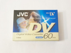 Caseta video MiniDV Mini DV JVC DVM60 - sigilata foto