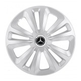 Cumpara ieftin Set 4 Capace Roti, potrivite jantelor de R14, pentru Mercedes-Benz, model terra cromat, Autohelix MSA