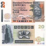 HONG KONG 20 dollars 1995 UNC!!!