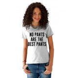 Tricou dama alb - No PANTS - XL