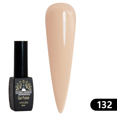 Oja semipermanenta BLACK ELITE, Global Fashion 8 ml, 132 foto