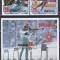 Coreea de Nord 1984 - J.O. de iarnă - C&acirc;știgători de medalii, Serie+ Colita, MNH