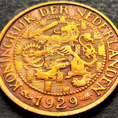 Moneda istorica 1 CENT - OLANDA, anul 1929 *cod 406 A