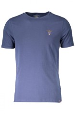 Aeronautica Militare Tricou barbati, cu logo brodat, Regular Fit, Bleumarin foto