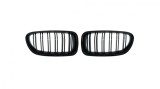Cumpara ieftin Grile Duble Negru Lucios M Design BMW F10 F11, Set 2 Bucati, Aspect Sport
