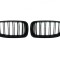 Set 2 grile duble, negru lucios, M Design pentru BMW F10