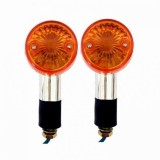 Motociclete ATV Beculu Semnal de viraj Cromat 12v 120mm