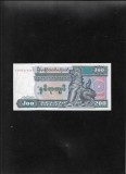 Myanmar Burma 200 kyats 1991(98) seria8327034 aunc