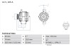 BOSCH 0 986 042 790 Generator / Alternator