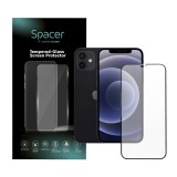 FOLIE STICLA Spacer pentru Iphone 12 si 12 Pro, grosime 0.3mm, acoperire totala ecran, strat special anti-ulei si anti-amprenta, Tempered Glass, sticl