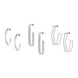 Cercei ALDO argintii, BRYDALE 040, din metal