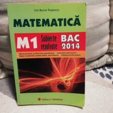 Teste Bacalaureat Matematica Informatica M1