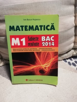 Teste Bacalaureat Matematica Informatica M1 foto