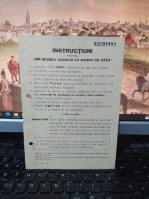 Bucătării. Instrucțiuni pentru aprinderea gazului la Mașini de gătit c 1940, 082 foto