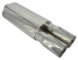 Toba Finala Inox cu Silencer ALM, 54cm Lungime, Diametru Intrare 6.2cm
