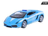 Model 1:34, Lamborghini Gallardo Lp560-4, Police, Albastru A876LAGPN, Carmotion