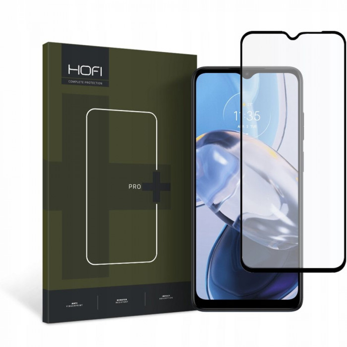 Folie de protectie Hofi Glass Pro+ pentru Motorola Moto E22/E22I Negru