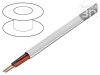 Cablu electric 2x18AWG neecranat 300V 305m alb CPR Eca