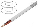 Cablu electric 2x18AWG neecranat 300V 305m alb CPR Eca