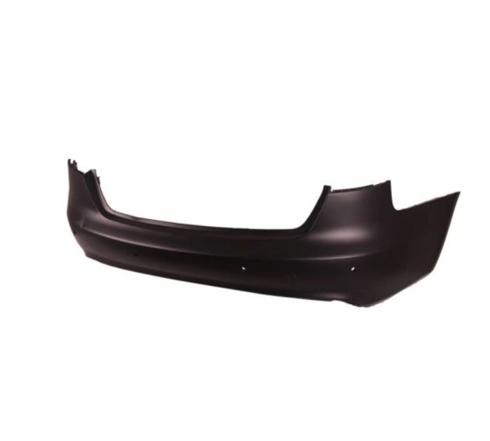 Bara spate AUDI A5/S5 (B8), 10.2011-08.2016,cu 4 gauri pentru Senzori de parcare (PDC); grunduit,