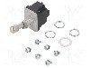 Intrerupator basculant, 2 pozitii, mod comutare ON-ON, DPDT, HONEYWELL - 2TL1-3G