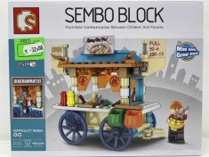 Lego Semo Block trasura fast food foto