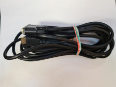 Cablu DVI-D Single Link 18+1 la HDMI pini T-T 5m, - poze reale foto