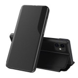 Husa iPhone 12 Eco Leather View flip tip carte, negru
