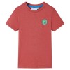 Tricou pentru copii, paprika, 140 12348, vidaXL