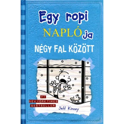Egy ropi napl&amp;oacute;ja 6. - N&amp;eacute;gy fal k&amp;ouml;z&amp;ouml;tt - Jeff Kinney foto