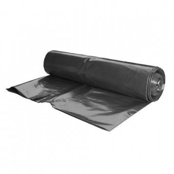 Set saci menajeri Strend Pro Rolo LDPE, 240 L, 10 buc, reciclati, Negru foto