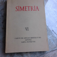 SIMETRIA. CAIETE DE ARTA SI ARHITECTURA - VI. JAPONIA IARNA 1998